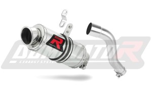 Honda XL 700 V TRANSALP 2008 - 2014 Schalldämpfer Auspuff GP1 + dB killer medium