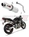Auspuff Schalldämpfer DOMINATOR rund passend für Honda CB 600F HORNET 1998  2002 6