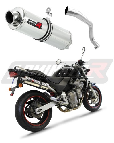 Auspuff Schalldämpfer DOMINATOR rund passend für Honda CB 600F HORNET 1998  2002 6