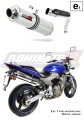 Auspuff Schalldämpfer DOMINATOR homologiert rund passend für CB 600F HORNET 2003  2006 5