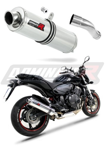 Auspuff Schalldämpfer DOMINATOR rund passend für Honda CB 600F HORNET PC41 2007  2013 6