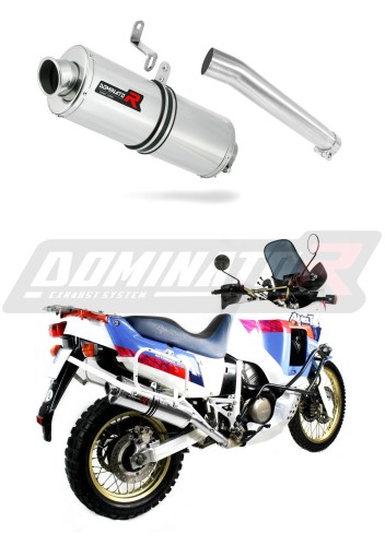 Auspuff Schalldämpfer DOMINATOR OV passend für Honda XRV 750 AFRICA TWIN RD04 1990  1992 6