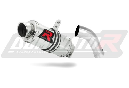 Auspuff Schalldämpfer DOMINATOR GP1 passend für Honda VFR 750 1993  1997 3