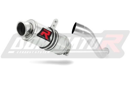 Auspuff Schalldämpfer DOMINATOR GP1 passend für Honda VFR 750 1993  1997 3