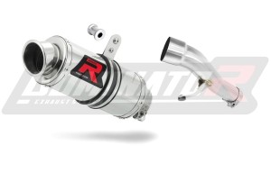 Honda CBF 500 2006 - 2008 Schalldämpfer Auspuff GP1 + dB killer medium