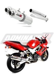 Honda VTR 1000F Firestorm 2002 - 2006 Schalldämpfer Auspuff ST + dB killer medium