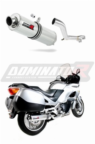 exhaust muffler DOMINATOR ROUND fits to Honda NT 650 V DEAUVILLE RC47 1998  2005 5