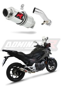 Honda NC 700 / 750 S 2012 - 2020 Schalldämpfer Auspuff GP1 + dB killer medium