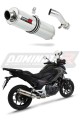 exhaust muffler DOMINATOR ROUND fits to Honda NC 700 / 750 S 2012  2020 6