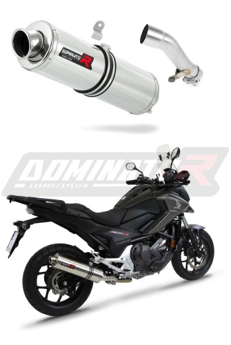 wydech tłumik DOMINATOR Okrągły pasujący do motocykla Honda NC 700 / 750 S 2012 - 2020 6