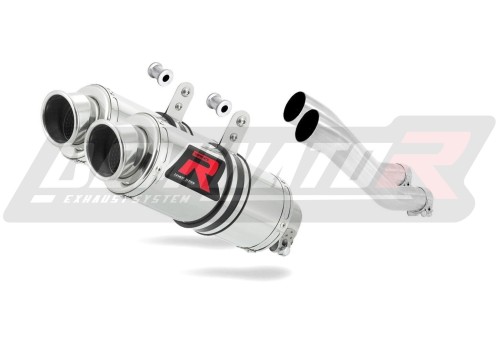 Auspuff Schalldämpfer DOMINATOR GP1 passend für Honda CB 750 SEVEN FIFTY 1992  2003 3