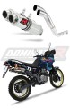wydech tłumik DOMINATOR GP1 pasujący do motocykla Honda NX 650 DOMINATOR RD02 1988 - 1994 6