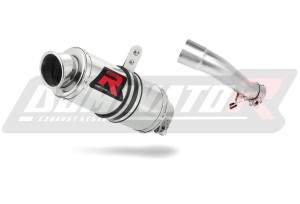 Honda CB 500 X 2013 - 2016 Schalldämpfer Auspuff GP1 + dB killer medium