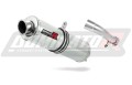 Auspuff Schalldämpfer DOMINATOR rund passend für Honda CBR 500 R 2013  2015 3