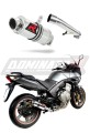Auspuff Schalldämpfer DOMINATOR GP1 passend für Honda CBF 600 2008  2013 5