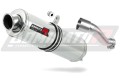 Auspuff Schalldämpfer DOMINATOR rund passend für Honda CB 500 X 2017  2019 3
