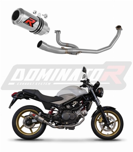 komplette Auspuffanlage mit Schalldämpfer DOMINATOR Full System GP passend für Honda VTR 250 2009  2015 6