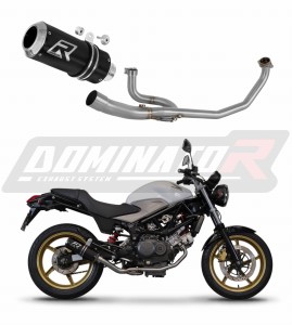 Honda VTR 250 2009 - 2015 Auspuffanlagen Schalldämpfer GP BLACK + dB killer