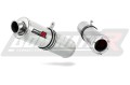 Auspuff Schalldämpfer DOMINATOR rund passend für Hyosung GT 650  3
