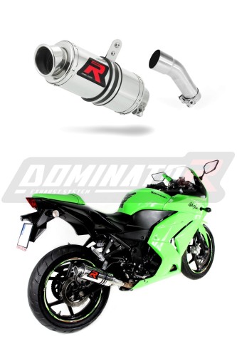 Auspuff Schalldämpfer DOMINATOR GP1 passend für Kawasaki ZX250R 2008  2012 5