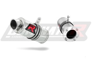 Kawasaki ZX12R 2000 - 2005 Schalldämpfer Auspuff GP1 + dB killer medium