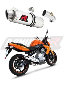 Kawasaki ER - 6 N / F 650 2006 - 2008 Schalldämpfer Auspuff OV + dB killer medium