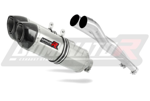 Auspuff Schalldämpfer DOMINATOR HP1 passend für Kawasaki ZZR 1400 2006  2011 3