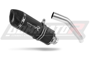 Kawasaki Z750 2007 - 2012 Schalldämpfer Auspuff HP1 BLACK + dB killer medium