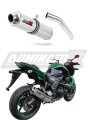 Auspuff Schalldämpfer DOMINATOR rund passend für Kawasaki Z750 2007  2012 5