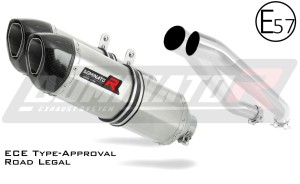 Z1000 Homologated Exhaust Schalldämpfer HP1 2003 - 2006