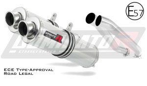 Z1000 Homologated Exhaust Silencer ROUND 2003 - 2006
