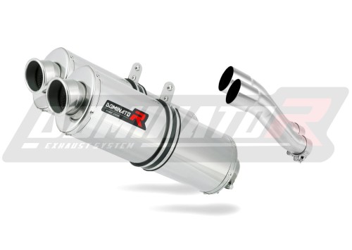 Auspuff Schalldämpfer DOMINATOR OV passend für Kawasaki GPZ 500 1987  2003 3