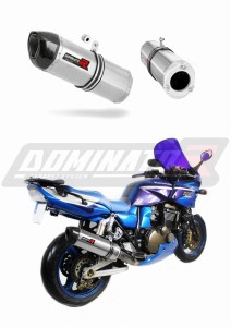 Kawasaki ZRX 1200 2001 - 2007 Schalldämpfer Auspuff HP1 + dB killer medium