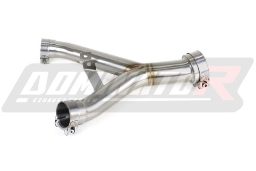 decat Mittelschalldämpfer DOMINATOR Mid Pipe passend für Kawasaki Z1000 2010  2013 6