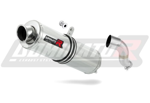 Auspuff Schalldämpfer DOMINATOR rund passend für Kawasaki ZX3R ZX 300R  4
