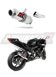 Kawasaki ZX6R 636 2009 - 2024 Schalldämpfer Auspuff GP1 + dB killer medium