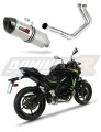kompletny układ wydechowy z tłumikiem DOMINATOR Full System HP1 pasujący do motocykla Z650 2017 - 2023 7