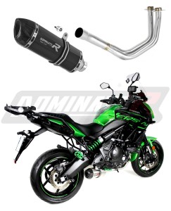 Kawasaki VERSYS 650 2015 - 2020 Auspuffanlagen Schalldämpfer HP1 BLACK + dB killer medium