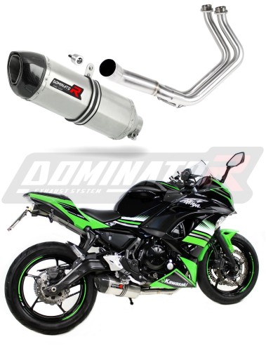 komplette Auspuffanlage mit Schalldämpfer DOMINATOR Full System HP1 passend für Kawasaki NINJA 650 2017  2022 5