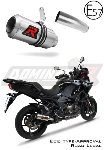 Auspuff Schalldämpfer DOMINATOR homologiert GP passend für VERSYS 1000 2019  2024 8