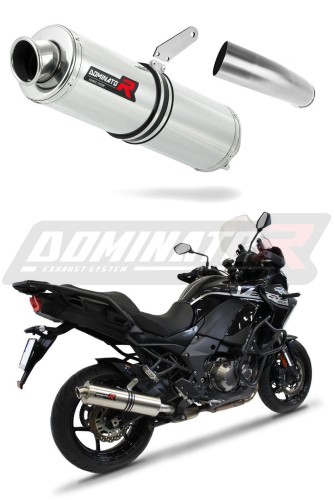 Auspuff Schalldämpfer DOMINATOR rund passend für Kawasaki VERSYS 1000 2019  2024 5