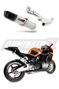KTM 1190 RC8 Schalldämpfer Auspuff HP4 + dB killer medium