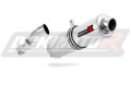 Auspuff Schalldämpfer DOMINATOR rund passend für KTM 690 ENDURO 2008  2010 3