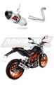 exhaust muffler DOMINATOR HP3 fits to KTM 390 Duke 2013  2016 5