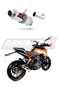 KTM 125 Duke 2017 - 2020 Schalldämpfer Auspuff GP1 + dB killer medium