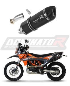 KTM 690 ENDURO R 2019 - 2020 Schalldämpfer Auspuff HP1 BLACK + dB killer medium