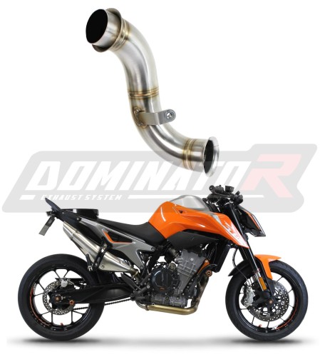 decat mid muffler DOMINATOR Mid Pipe fits to 790 DUKE 2018  2023 7