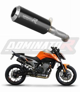 KTM 790 Duke 2018 - 2023 Schalldämpfer Auspuff GP BLACK + dB killer medium