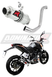 KTM 200 Duke 2011 - 2016 Schalldämpfer Auspuff GP1 + dB killer medium