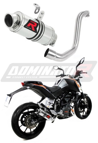 Auspuff Schalldämpfer DOMINATOR GP1 passend für KTM 200 Duke 2011  2016 5